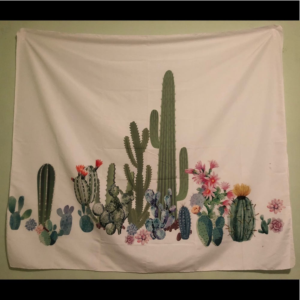 Cactus tapestry